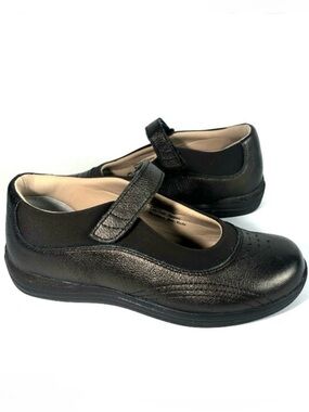Drew Rose 7 M Womens Mary Jane Comfort Shoe brown copper pebble combo